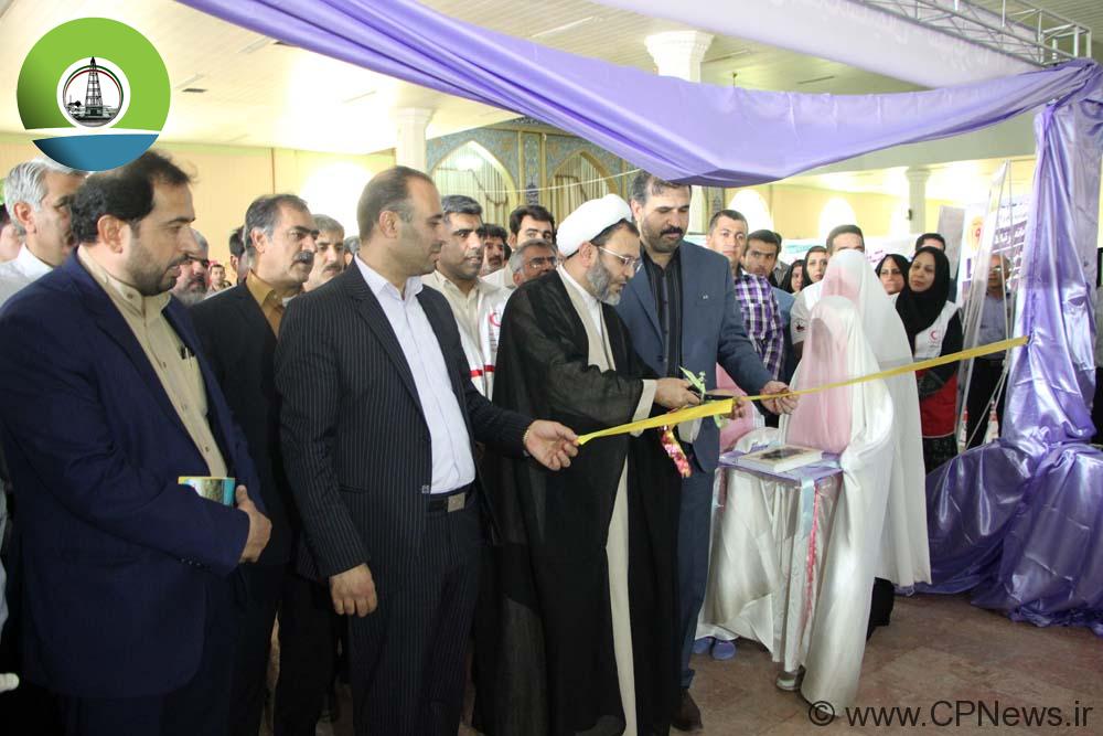 افتتاح نمایشگاه دستاوردهای دولت در شهرستان مسجدسلیمان