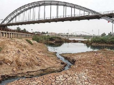 «رودخانه کارون» جان می دهد؛ تنگی نفس آب شش ایران