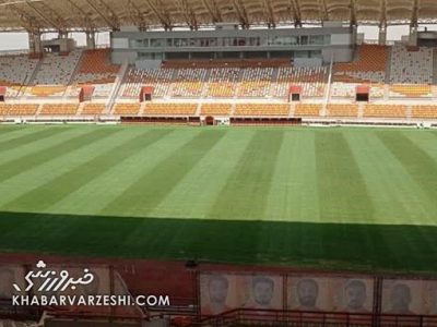 زمین چمن فولاد خوزستان ناگهان سبز شد!