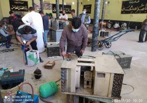 عین دو ، میزبان ۱۰۳مین اردوی کارگروه جهادی شرکت تعمیرات نیروگاه های برق آبی خوزستان