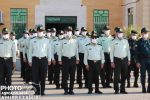 مراسم صبحگاه نیروی انتظامی شهرستان گتوند به مناسبت هفته نیروی انتظامی