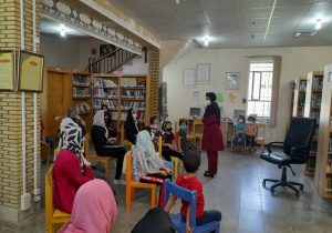 برگزاری نشست کتابخوانی کودکان با موضوع محیط زیست در مسجدسلیمان