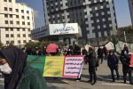 مخالفت جمعی از دانشجویان دانشگاه آزاد مسجدسلیمان با برگزاری حضوری امتحانات