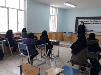برگزاری هفتمین کارگاه آموزشی پیشگیری از آسیب های اجتماعی مختص دانش آموزان دبیرستان سرای دانش روستای دلی محمد حسین خان.