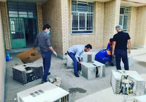 پویش مهربانی در مکانهای آموزشی مسجدسلیمان