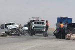 ۵ مصدوم در پی تصادف دو خودرو در مسجدسلیمان
