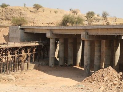 وعده های آبکی نفت برای بهره برداری از پروژه احداث پل ها در مسجدسلیمان +تصاویر