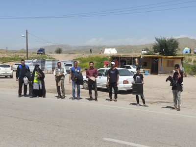 پویش فرهنگ محیط زیستی در مسجدسلیمان همزمان با روز ۱۲ فروردین