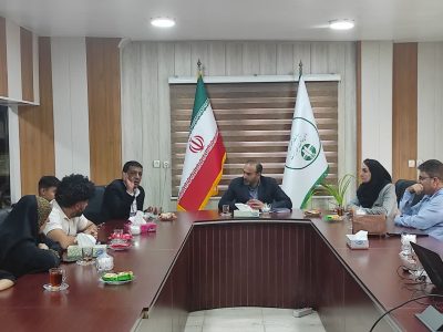 دیدار عوامل فیلم کوتاه دختر هور با مدیر کل حفاظت محیط زیست خوزستان
