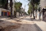 کنده کاری مجدد خیابان‌های اهواز پس از آسفالت