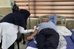 اهدای خون کارکنان شرکت پالایش گاز هویزه خلیج فارس