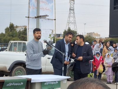 پویایی جامعه با مشارکت در درختکاری