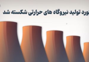 رکورد تولید نیروگاههای حرارتی شکسته شده است+موشن گرافی