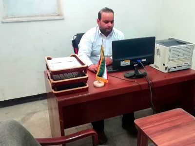 تداوم خدمت جهادی اداره پست شهرستان باوی با وجود گرمای طاقت فرسای خوزستان