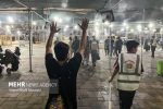 تردد روان زائران اربعین در شلمچه و چذابه