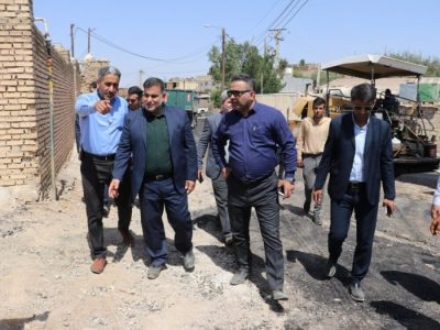 آسفالت شهرداری تهدیدی برای آب گرفتگی