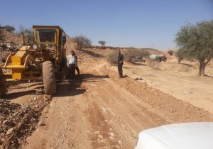 ادامه پروژه بهسازی و آسفالت مسیر دسترسی روستای چشمه علی کایدان +تصاویر
