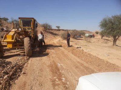 ادامه پروژه بهسازی و آسفالت مسیر دسترسی روستای چشمه علی کایدان +تصاویر