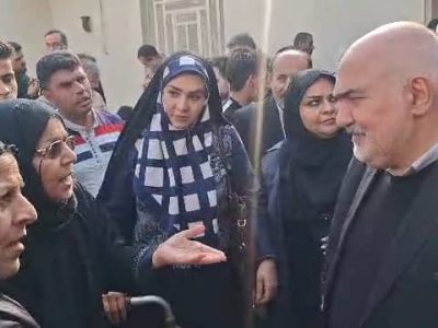 بازدید میدانی فوری استاندار خوزستان و رئیس خانه مشارکت مردم در سلامت از منطقه محروم ملاشیه اهواز