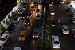 هنر آسفالت در اوج ترافیک + تصاویر