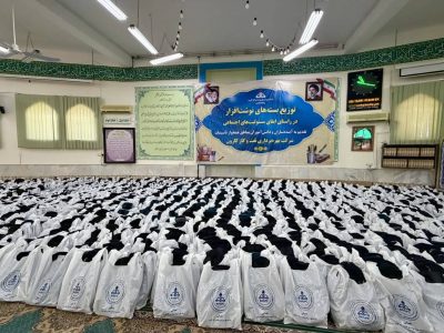 توزیع ۴ هزار بسته نوشت‌افزار شرکت نفت و گاز کارون میان دانش‌آموزان مناطق پیرامونی