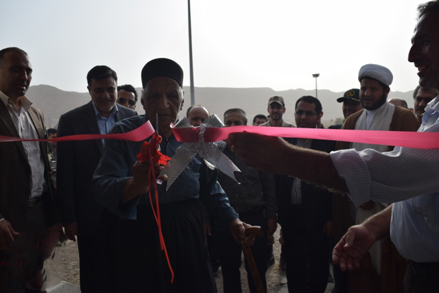 افتتاح ساختمان بخشداری عنبر با حضور معاونت سیاسی اجتماعی استاندار